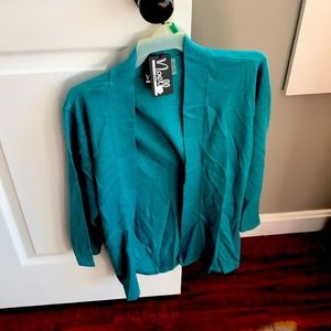 Teal knit